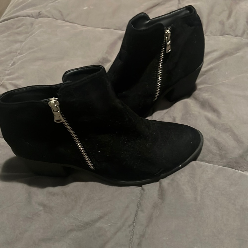 Black booties
